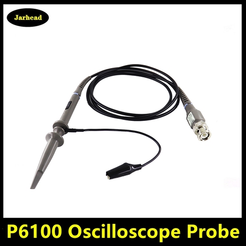 1PCS High Quality P6100 Oscilloscope Probe DC-100MHz Scope Clip Probe 100MHz ► Photo 1/6