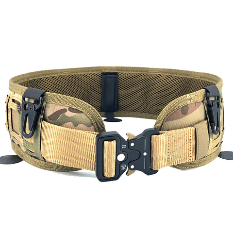 Tactical Airsoft Belt Military Army Molle Battle Belt Combat Men Training Gear Hunting Nylon Waist Belt Buckle Quick Release ► Photo 1/6