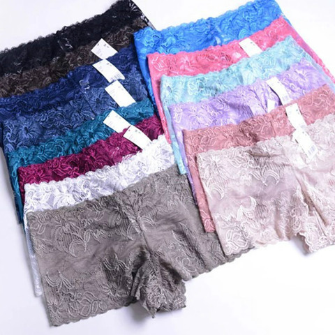 5Pc/Lot Women's Underwear Lace Women's Panties Sexy Boxer Underwear Fun Underwear ► Photo 1/6