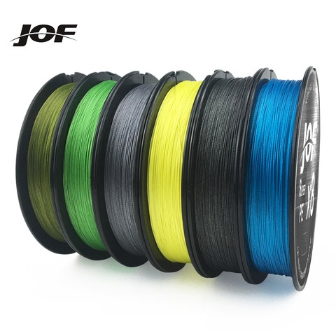 JOF 8 Strands Fishing Line 150M 300M 500M  Braided Fishing Line Multifilament PE Line Fishing Carp 15 20 30 40 50 60 80 100LB ► Photo 1/6