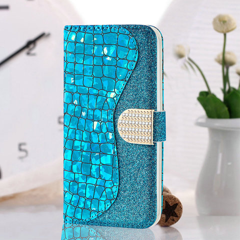 Bling Wallet for Coque Samsung A51 Case M51 Note 20 Ultra S20 FE S10 Plus J4 Case for Samsung Galaxy A21S A50 A70 10 41 A71 M 51 ► Photo 1/6