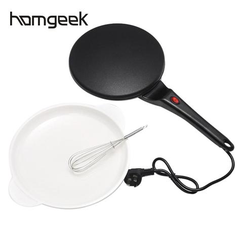 Electric Crepe Maker Pizza Pancake Machine Non-Stick Griddle Baking Pan  Cake Machine Kitchen Appliance Cooking Tools 220V