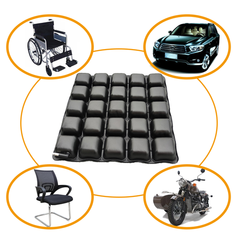 One-Layer Anti-Decubitus Airbag Inflatable Seat Cushion For Wheelchair/Car/Motorcycle/Office Accessories ► Photo 1/5