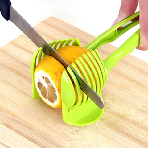 Multifunctional Lemon Apple Tomato Slicer Bread Clip Fruit and Vegetable Cut Potato Apple Creative Gadget Kitchen Accessories ► Photo 1/6