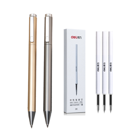 Xiaomi Pen Mijia Pen Mi Sign Pens With 0.5mm Swiss Refill 143mm Rolling Roller Black ink Xiomi Signing Ballpoint Pens for School ► Photo 1/6
