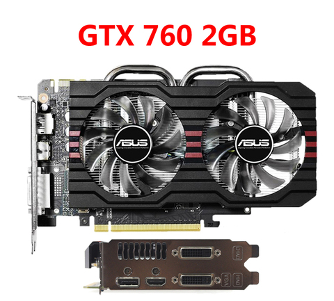 Price History Review On Asus Graphics Card Gtx 760 2gb 256bit Gddr5 Video Cards For Nvidia Vga Cards Geforce Gtx760 Stronger Than Gtx 750 Ti Gtx650 Used Aliexpress Seller