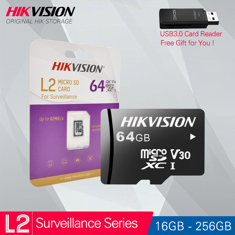 Hikvision 128 GB Micro SD Card HS-TF-L2-128G/P