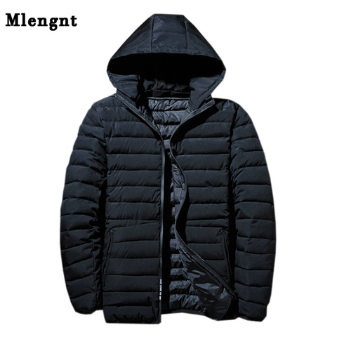 Men Thick Warm 5XL-9XL Jacket Winter Autumn Male Casual Baggy Classic Windbreaker Outerwear Parka Coat Varsity Hooded Overcoat ► Photo 1/6