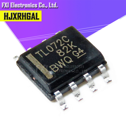 10PCS TL072CDR TL072C SOP8 SOP TL072 SMD LOW-NOISE JFET-INPUT OPERATIONAL AMPLIFIERS New original ► Photo 1/2