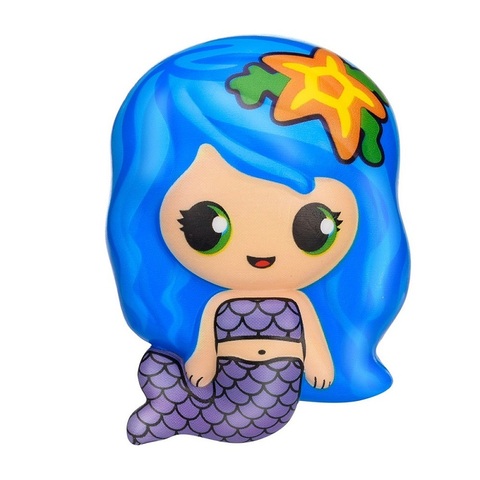 Kawaii Mermaid Squishy Cartoon Doll Slow Rising Squishes Cream Scented Soft Squeeze Toy Stress Relief Toys for Kids Gift ► Photo 1/6