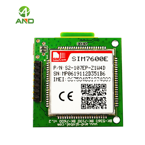 New LTE CAT1 module SIM7600E mini board,SIM7600E breakout core board model BK-SIM7600E 1pc ► Photo 1/6