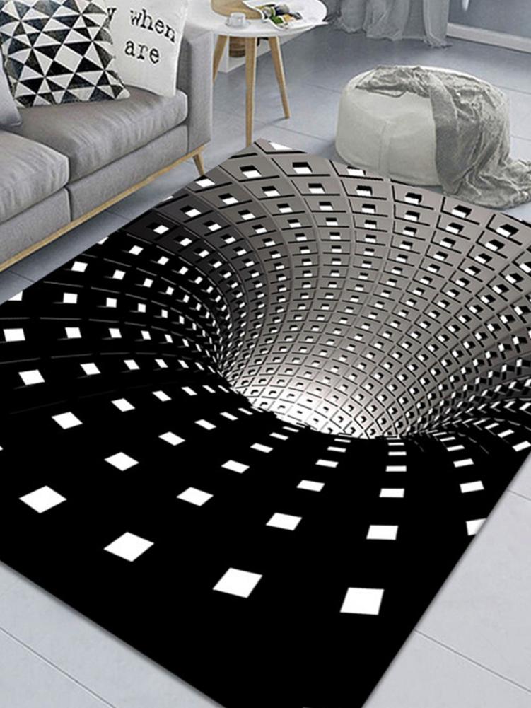3D Luxury Area Rug Carpet Floor Pad Funny Non-slip Doormat Ground Mats Fashion 