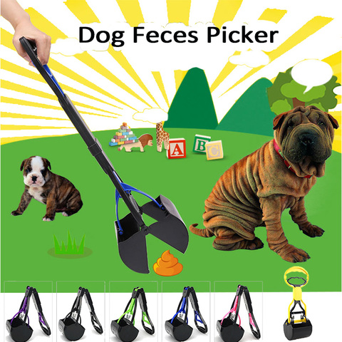 Portable Dog Feces Picker Foldable Pet Manure Clip Outdoor Use Pet Poop Storage Box Dog Sanitary Fittings With Garbage Bags ► Photo 1/6