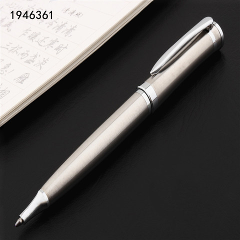 High quality 3035  Smooth Silver office Ballpoint pen New student School Stationery Supplies pens for writing ► Photo 1/3