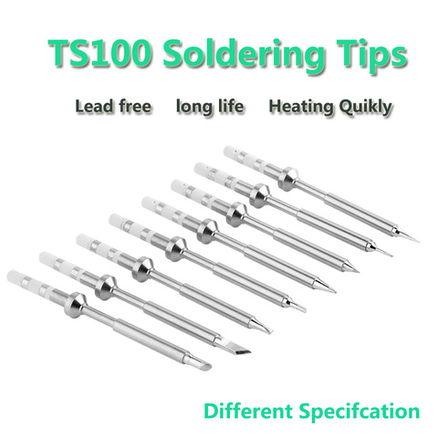 Gudhep Factory TS100 Soldering Iron Tips Replacement Iron Tips for TS100 soldering Iron ► Photo 1/6