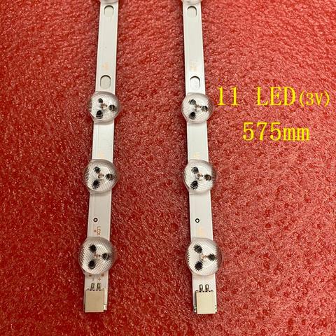 2 PCS 11LED LED Backlight strip for VESTEL 32D1333DB LG INNOTEK 32