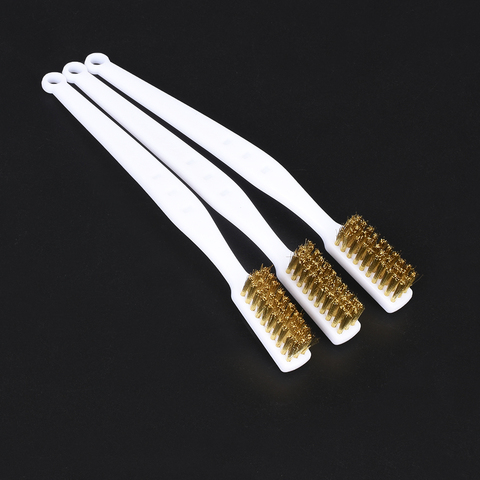 3D Printer Cleaner Tool Copper Wire Toothbrush Nozzle Brush For Cleaning Nozzle /Heating Block /Hotend Hot Bed 3D Printer Parts ► Photo 1/6