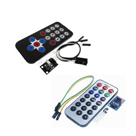 1 Set Infrared Remote Control Module Wireless IR Receiver Module DIY Kit HX1838 Smart Electronics for Raspberry P ► Photo 1/3