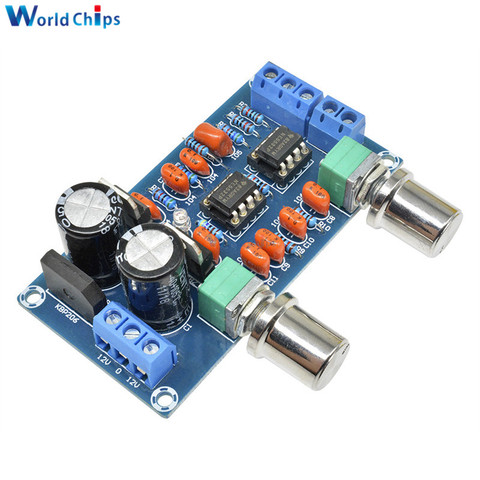 NE5532 Low Pass Filter Board Level Before The Board Finished Plate Overweight Subwoofer Sound Palette Low-Pass Filter 9-15V ► Photo 1/6