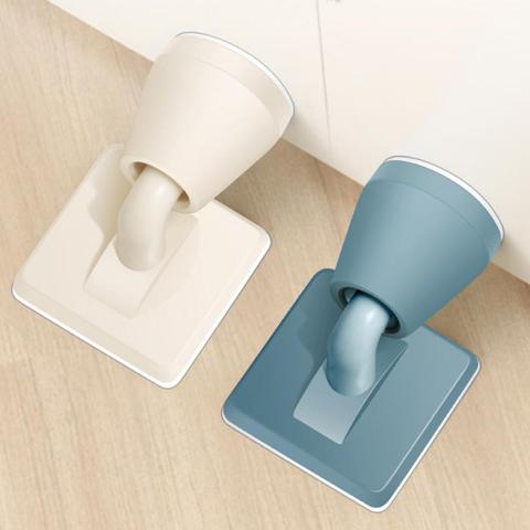 Silicone Free Punching Door Stopper Anti-Collision Silent Suction Type Holder ► Photo 1/6