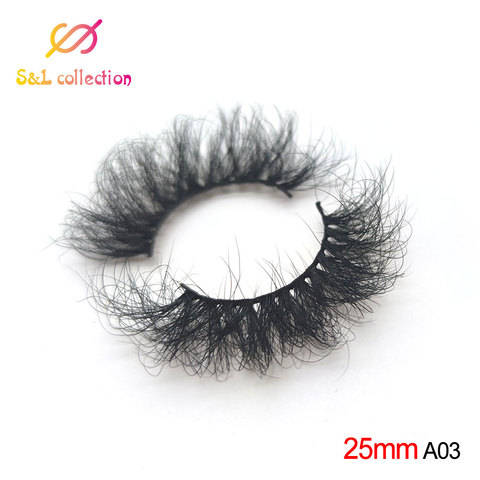 Buy Online 25mm Eyelashes Long 3d Mink Lashes Long Lasting Mink Eyelashes Big Dramatic Volumn Eyelashes Strip Individual False Eyelash Alitools