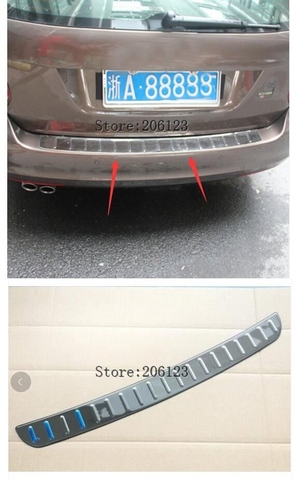 For Volkswagen VW Golf 7 Mk7 2013 - 2022 Car Rear Deck Bumper Protector Step Panel Boot Cover Sill Plate Trunk Stainless Steel ► Photo 1/1