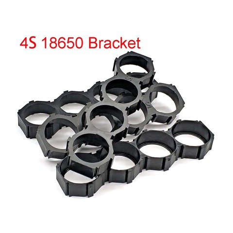 4S 18650 Lithium Battery Heat Holder Bracket 18650 Spacer Assembly Group Module DIY Battery Box Case Pack Splicing Bracket ► Photo 1/5