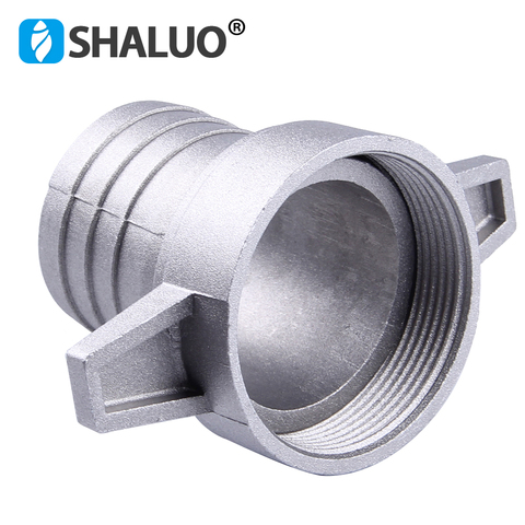 Gasoline water pumps fittings 2 Inch aluminum pipe connecting wrench with rubber gasket pump connector pipe fitting ► Photo 1/6