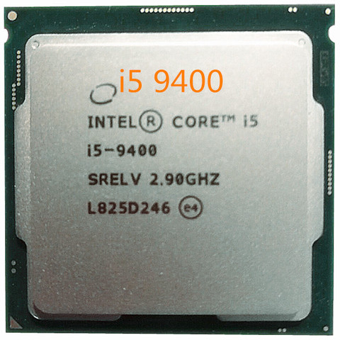 Intel Core i5-9400 Processor i5 9400 CPU 6Core 6Thread 2.9GHz 9MB 14nm 65W FCLGA1151 ► Photo 1/1