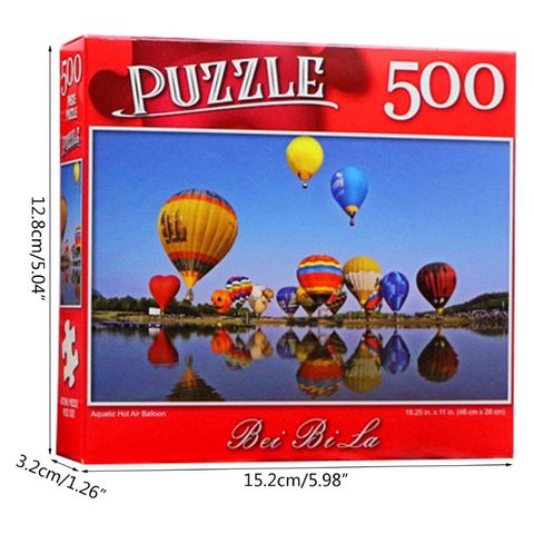Puzzle 500 Pieces Landscape Pattern Pictures Adult Puzzles Kids Jigsaw GXMB ► Photo 1/6