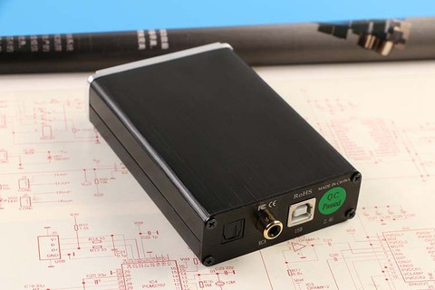 CM6631A Digital Interface DAC Finished USB To I2S/SPDIF Coaxial Decoder 32/24 Bit 192 Sound Card DAC ► Photo 1/6