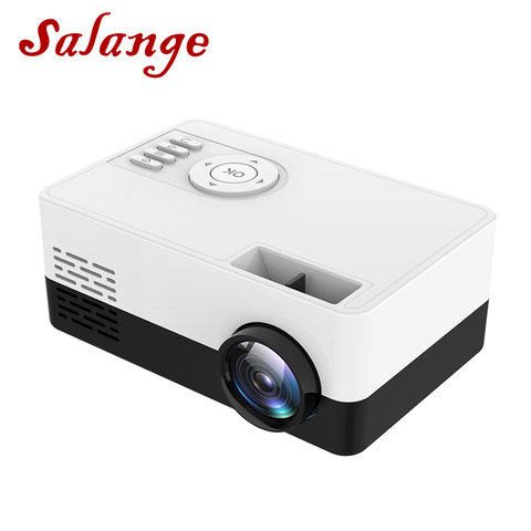 Salange Mini Projector J15, 320*240 Pixels Supports 1080P HDMI USB  Mini Beamer Home Media Player Kids Gift ► Photo 1/6