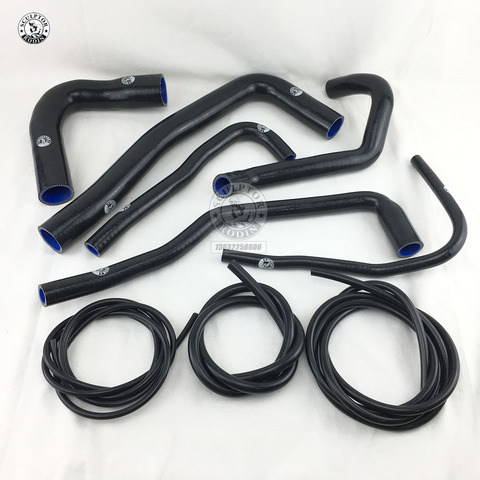 Silicone Radiator Hose Kit For SAAB 9000 91-98 B204 B234 2.0 2.3 AERO + Vacuum Hose Kit (9 Pcs) Red/Blue/Black ► Photo 1/4