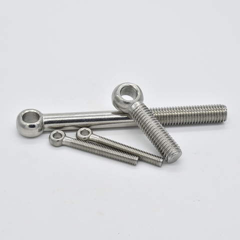 A2 304 Stainless Steel Lifting Eye Screw Bolts M3 M4 M5 M6 M8 Round Ring  Hook Bolt Screw Fasterners - AliExpress