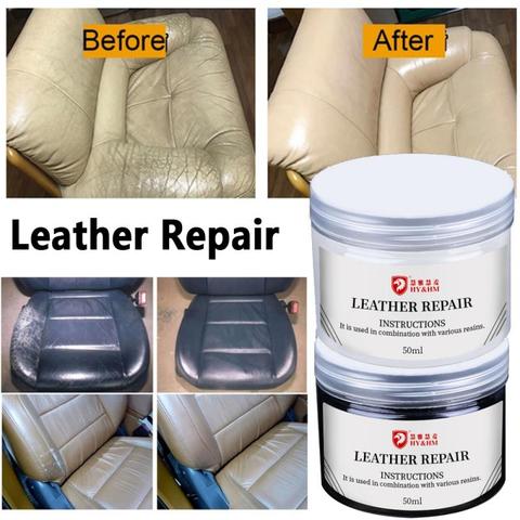 Car Liquid Leather Repair Kit Paste Auto Seat Sofa Coat Hole Scratch S Polish Paint White Brown Black Ivory Retreading Alitools - Automotive Leather Seat Repair Kits