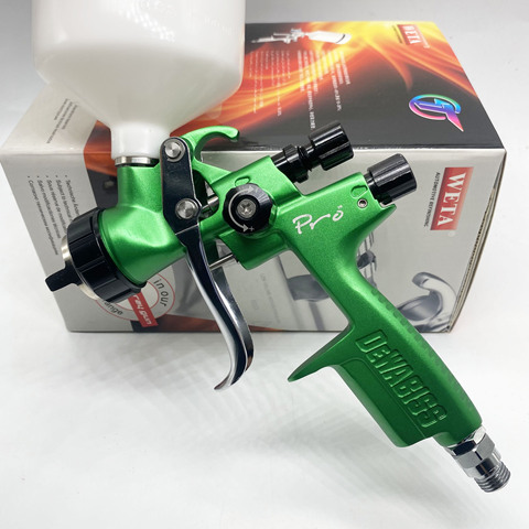 1000PRO new green spray gun 1.3mm HVLP car sprayer painting tool high Atomization air paint sprayer high quality ► Photo 1/6