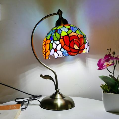 Tiffany Table Lamp Bedroom Bedside Decoration Lights European Creative E27 Table Lamp ► Photo 1/6
