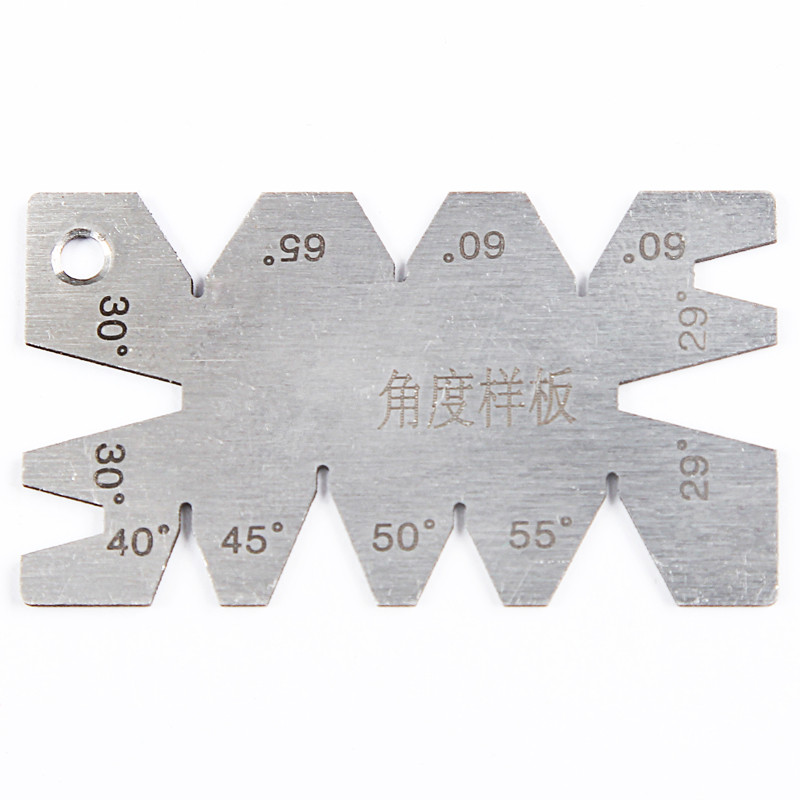 Stainless Steel Screw thread Cutting angle Gage Gauge Measuring Tool