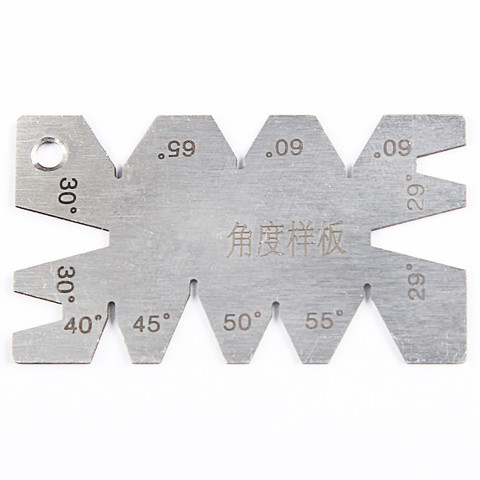 Machining Threads Screw Cutting Gauge Stainless Steel Angle Arc Model Angles Measure Tool ► Photo 1/6