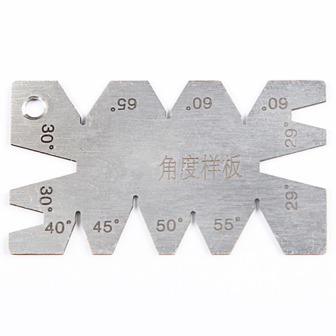 Machining Threads Screw Cutting Gauge Stainless Steel Angle Arc Model Angles Measure Tool ► Photo 1/6