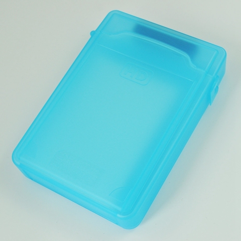 3.5 Inch storage box IDE / SATA HDD (blue) ► Photo 1/4