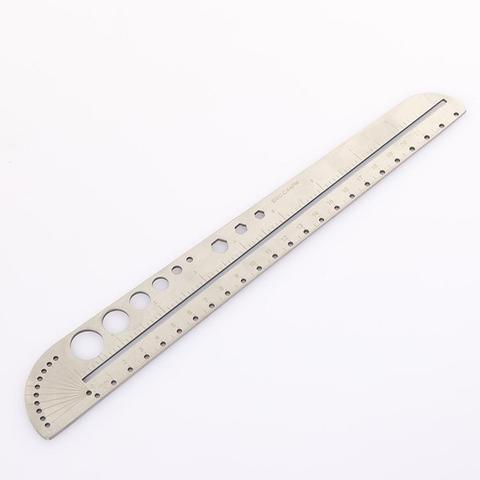 Clear Scale Angle Meter Stainless Steel Protractor Multifunctional Drawing Ruler Tool scale ruler office compass protractor tool ► Photo 1/6