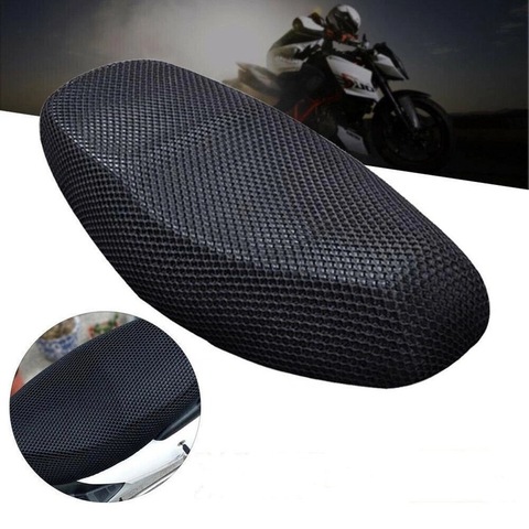 1PCs 3D Motorcycle Scooter Sunscreen Seat Cover Prevent Electric Bicycle Sun Pad Heat Insulation Cushion Protector Motor Parts ► Photo 1/6