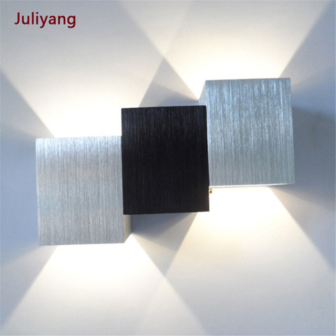 ac90v-260v Simple and creative led wall lamp corridor bedroom bedside bar KTV background light effect sconce ► Photo 1/6