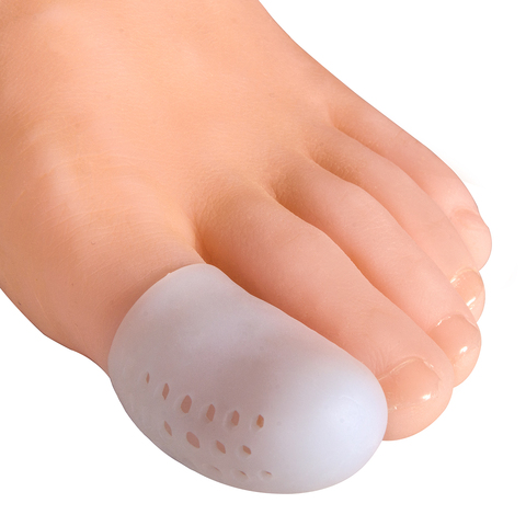 2pcs Big Toe Protector New Breathable Silicone Toe Covers tube with Holes for Corns Calluses Blister Toe Separators C1570 ► Photo 1/6