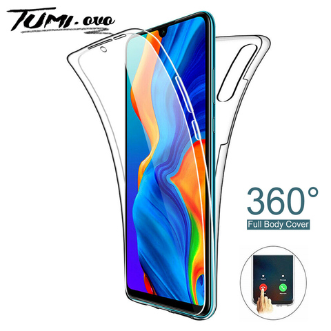 360 Cover on for Huawei Honor 10i 20i P30 P20 Pro P9 P8 Lite 2017 Case Soft TPU For Huawei Y5 Y6 Y7 Prime Y9 2022 P Smart Cases ► Photo 1/6