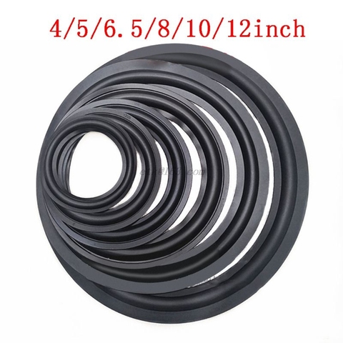 4/5/6.5/8/10/12 Inch Universal High Elasticity Speaker Surround Repair Foam Woofer Edge Replacement Foam Rubber ► Photo 1/6