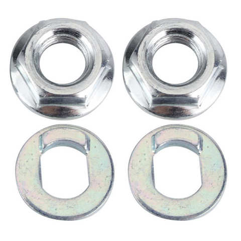 2 Pairs Steel Alloy Electric Scooter Front Motor Wheel Nuts For Xiaomi M365 PRO Nuts Replacement ► Photo 1/6
