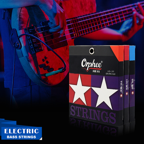 Orphee Nano Coating Electric Bass Strings for 4/5/6 Strings Bass Hexagonal Core 100% Nickel ► Photo 1/6