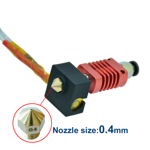 Tronxy Upgrade Kit MK10 24V 50W Heater Cable 100K Thermistor 3D Printer J-head hotend for 1.75mm Filament Extruder 0.4mm Nozzle ► Photo 1/6